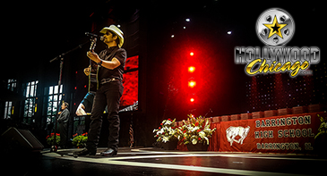 Brad Paisley at Barrington High School