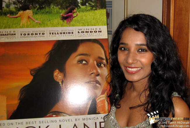 Brick Lane lead actress Tannishtha Chatterjee in Chicago on June 11, 2008