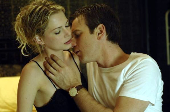 Michelle Williams (left) and Ewan McGregor in Deception