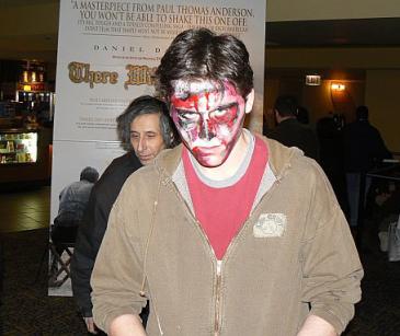 Patrons were transformed into zombies at the Feb. 14, 2008 screening of Diary of the Dead in Chicago