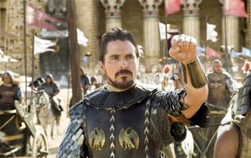 Exodus: Gods and Kings with Christian Bale