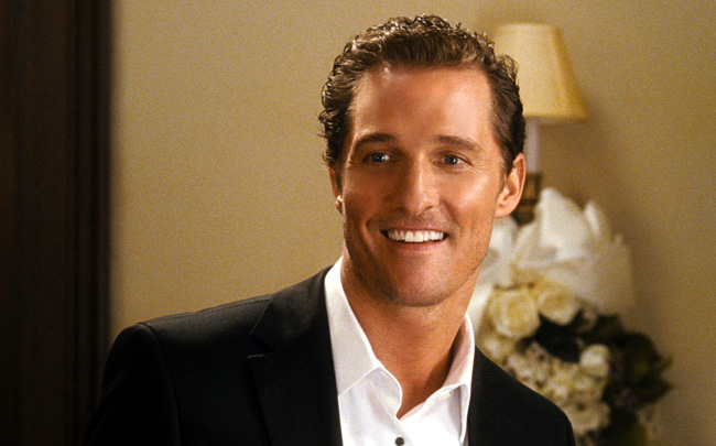 Matthew McConaughey stars as Connor Mead in Ghosts of Girlfriends Past