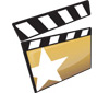 HollywoodChicago.com logo clapboard