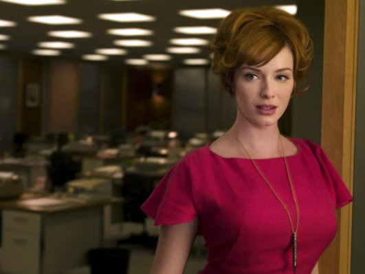 Christina Hendricks in Mad Men on AMC