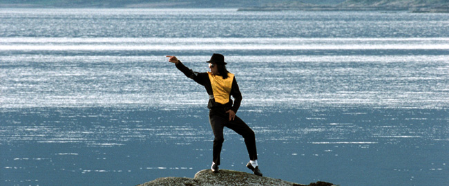 Diego Luna as Michael Jackson in Mister Lonely, which is directed by Harmony Korine