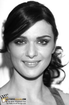 Rachel Weisz on a Chicago red carpet