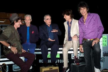 Keith Richards, Charlie Watts, Martin Scorsese, Mick Jagger, Ronnie Wood, Shine a Light (2)