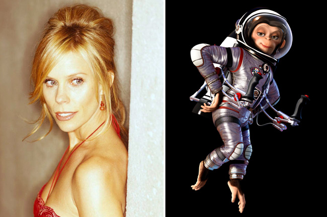 Cheryl Hines voices Luna in Space Chimps