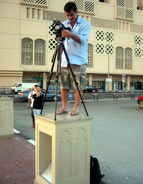 Brad Hennegan in Dubai in March 2006