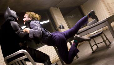 Christian Bale, Heath Ledger, The Dark Knight (6)