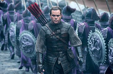 The Great Wall with Matt Damon