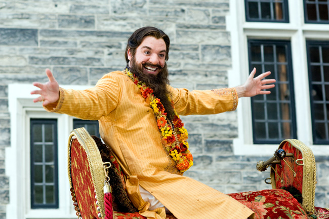 Mike Myers stars as Guru Pitka in the comedy The Love Guru