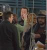 Vince Vaughn filming Couples Retreat in Chicago