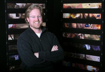 WALL-E director Andrew Stanton has his headshot taken on Feb. 28, 2007 at Pixar Animation Studios in Emeryville, Calif.