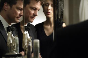 Colin Firth as Blake Morrison (left) and Gina McKee as Kathy Morrison in When Did You Last See Your Father?