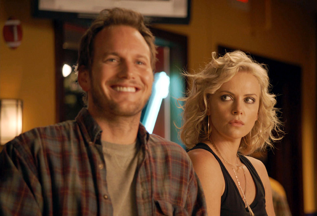 Patrick Wilson and Charlize Theron in Young Adult