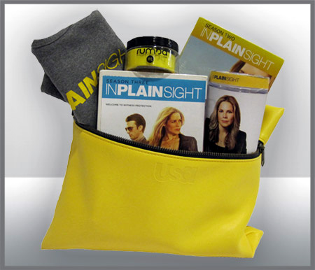 Our prize pack for season four of In Plain Sight