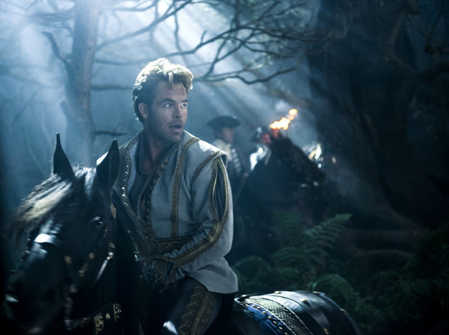 Chris Pine in Into the Woods