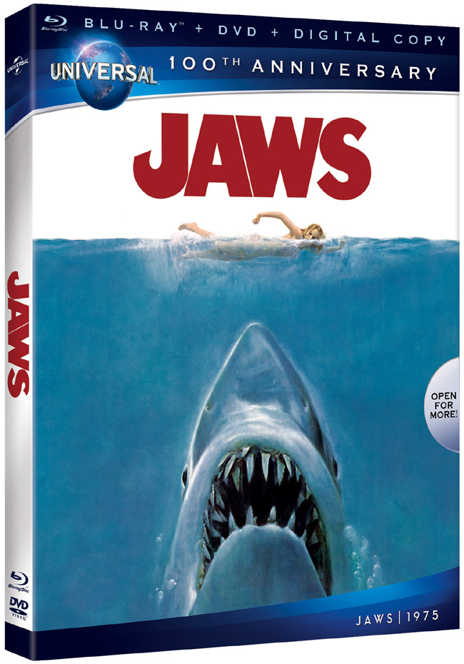 Jaws comes to Blu-ray and DVD on Aug. 14, 2012