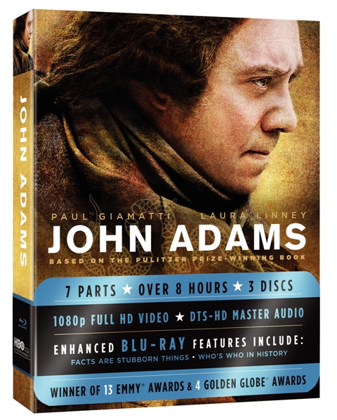 John Adams will be released on Blu-Ray on June 16th, 2009.