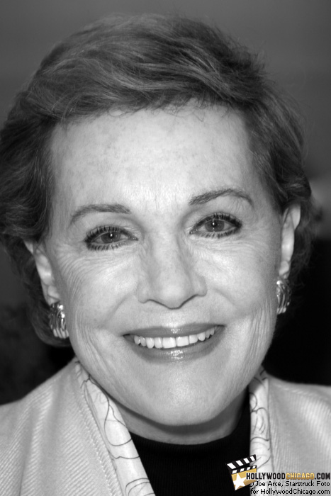 Julie Andrews in Chicago on Oct. 14, 2009 for her book signing