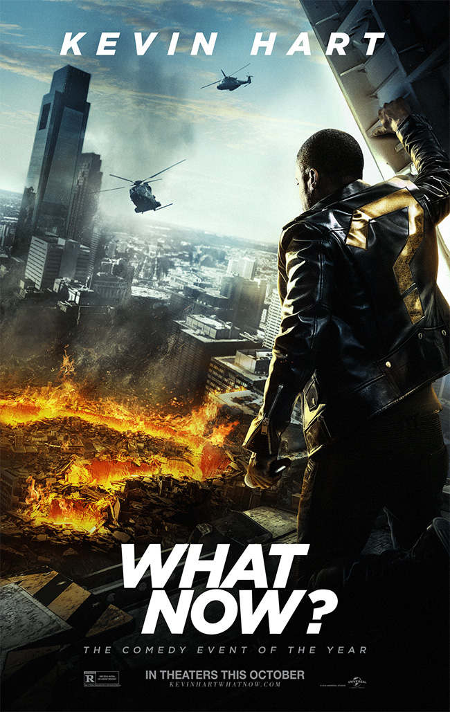 The movie poster for Kevin Hart: What Now?