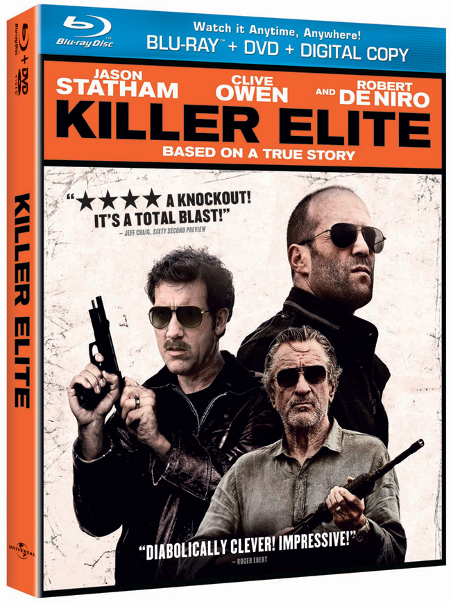 Killer Elite with Jason Statham and Robert De Niro comes to Blu-ray, DVD and digital download on Jan. 10, 2012