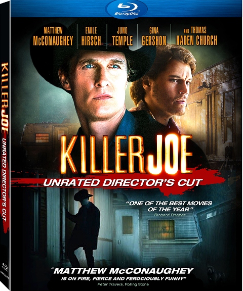 Killer Joe was released on Blu-ray and DVD on December 21, 2012