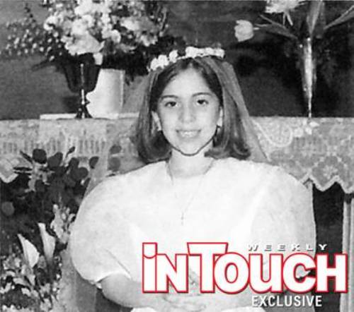 Lady Gaga childhood picture as Stefani Germanotta