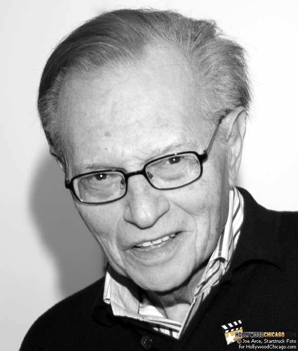 Exclusive portrait of Larry King in Chicago on May 30, 2009