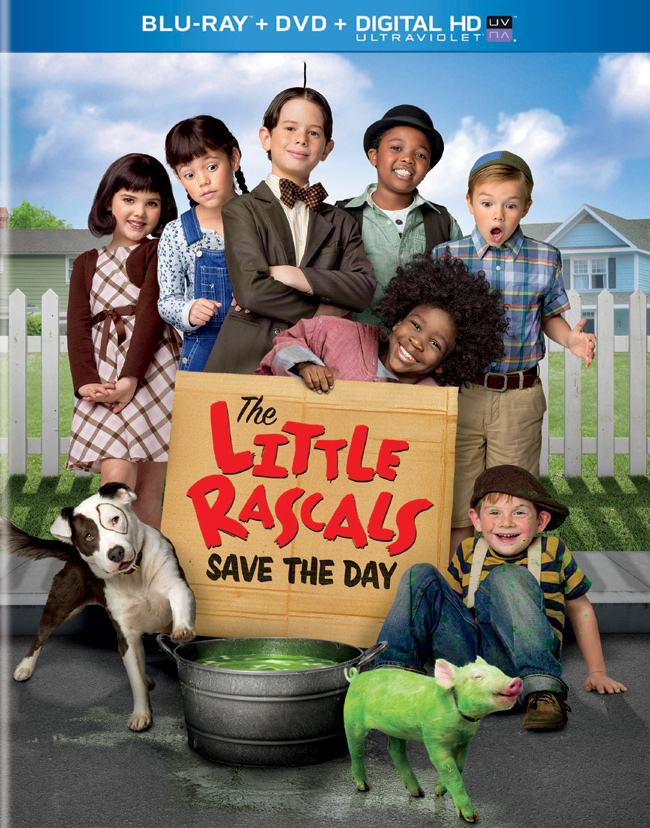 The Little Rascals Save the Day came to Blu-ray and DVD combo pack on April 1, 2014