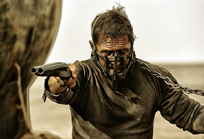 Tom Hardy as Max Rockatansky in Mad Max: Fury Road