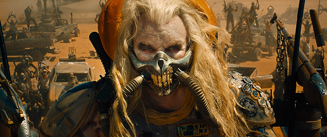 Hugh Keays-Byrne as Immortan Joe in Mad Max: Fury Road
