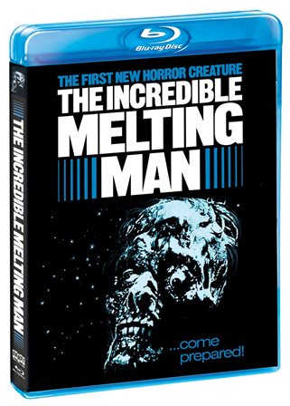 The Incredible Melting Man was released on Blu-ray on July 30, 2013