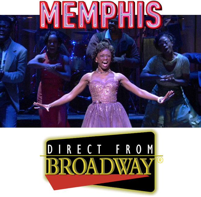 The theatrical Memphis direct from Broadway