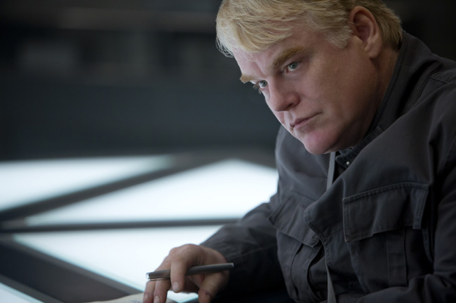 Phillip Seymour Hoffman in The Hunger Games: Mockingjay - Part 1