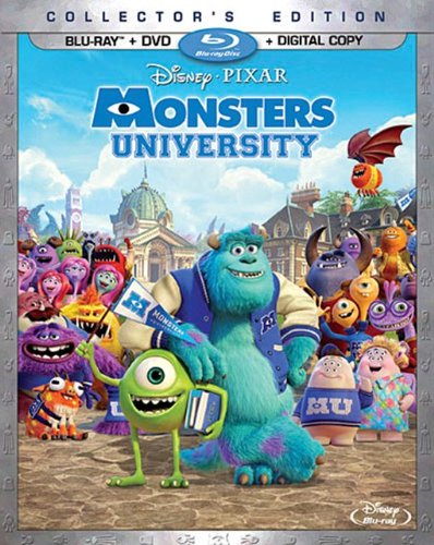 Monsters University was released on Blu-ray on October 29, 2013