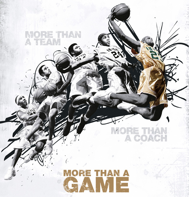 The movie poster for More Than a Game with LeBron James