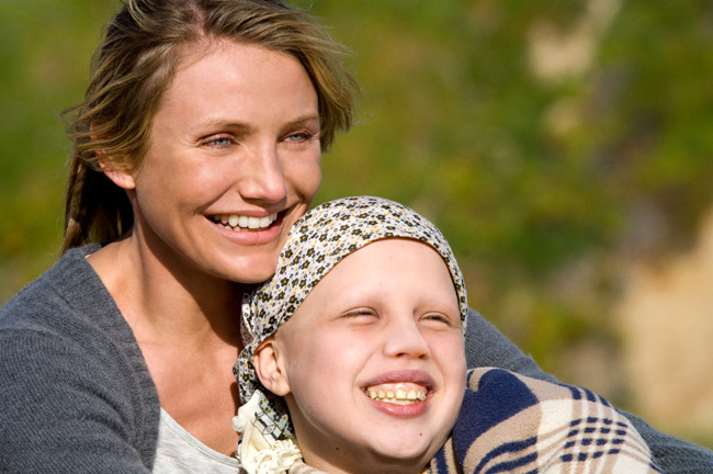 Cameron Diaz and Sofia Vassilieva in My Sister's Keeper