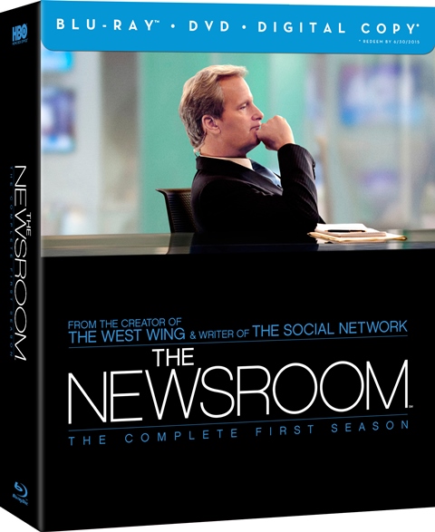 The Newsroom: The Complete First Season was released on Blu-ray and DVD on June 11, 2013