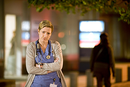 Edie Falco as Jackie Peyton in Nurse Jackie (Episode 3)