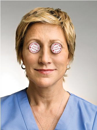 Edie Falco as Jackie Peyton in Nurse Jackie