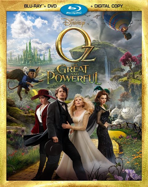 Oz the Great and Powerful was released on Blu-ray and DVD on June 11, 2013