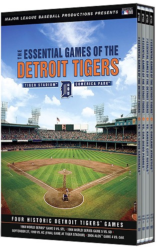 The Essential Games of the Detroit Tigers was released on DVD on April 6th, 2010.