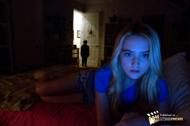 The first-look production still for Paranormal Activity 4 was released by Paramount Pictures on Aug. 27, 2012