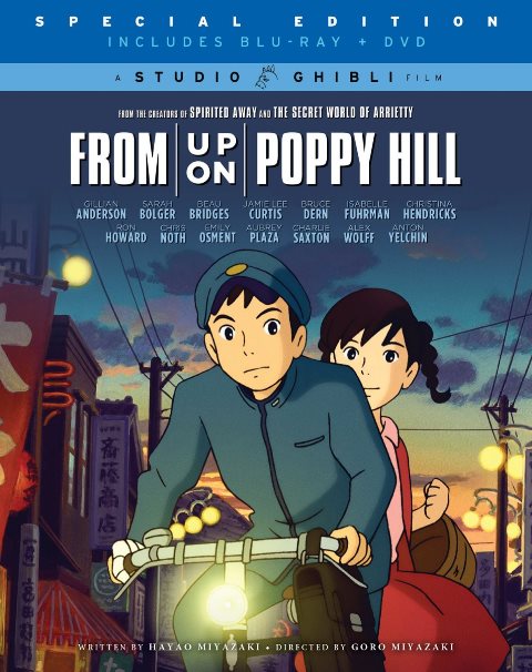 From Up on Poppy Hill was released on Blu-ray and DVD on September 3, 2013