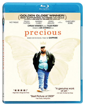 Precious: Based on the Novel ‘Push’ by Sapphire was released on Blu-Ray and DVD on March 9th, 2010.