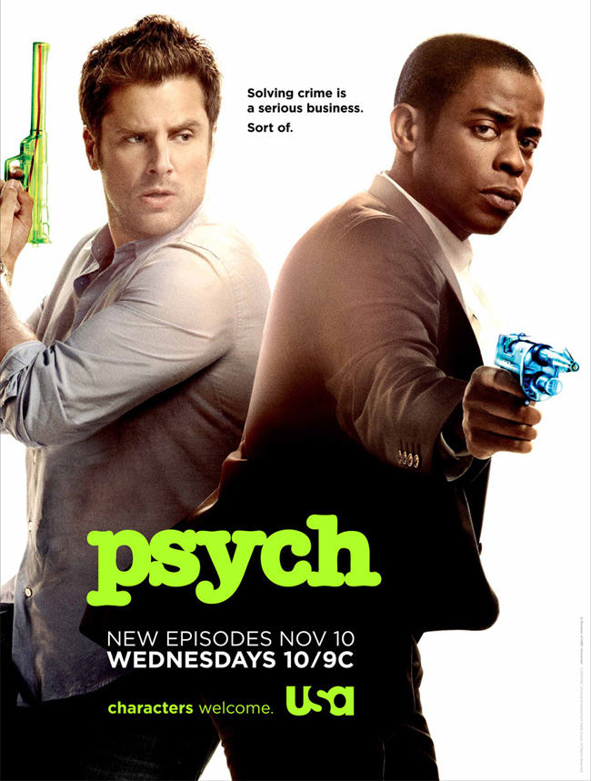 USA Network's Psych returns on Nov. 10, 2010