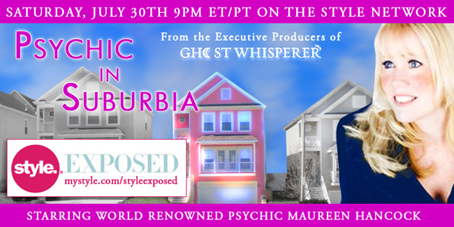 Maureen Hancock stars in Style Network's new TV show Psychic in Suburbia