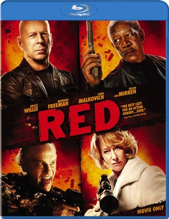 Red was released on Blu-Ray and DVD on Jan. 25, 2011.